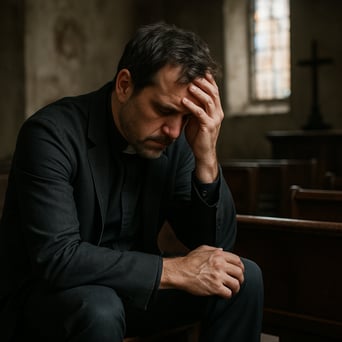 An isolated and burned out church pastor who is struggling with relational emotional physical and spiritual health