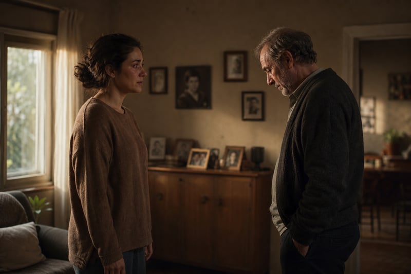Forgiving Abusive Father in Quiet Room