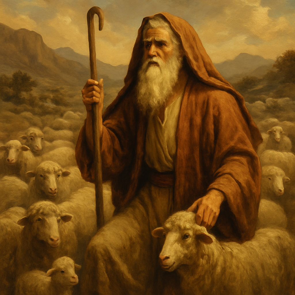 Moses shepherding