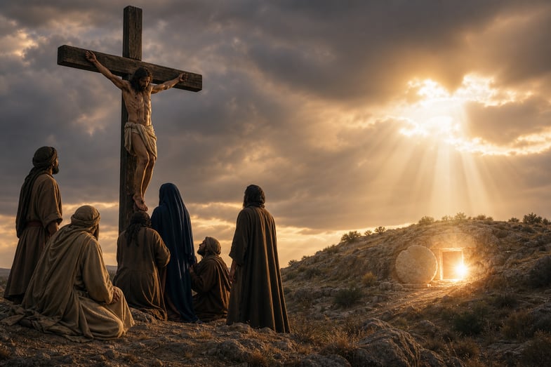 Resurrection of Jesus Christ on Ancient Stones
